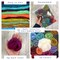 Extra Large Needle Felting Starter Kit Includes 20 Premium Wool Colors, 50 Needles and Tools, Text and Video Guide. Craft Kit for Beginners, Kids and Adults